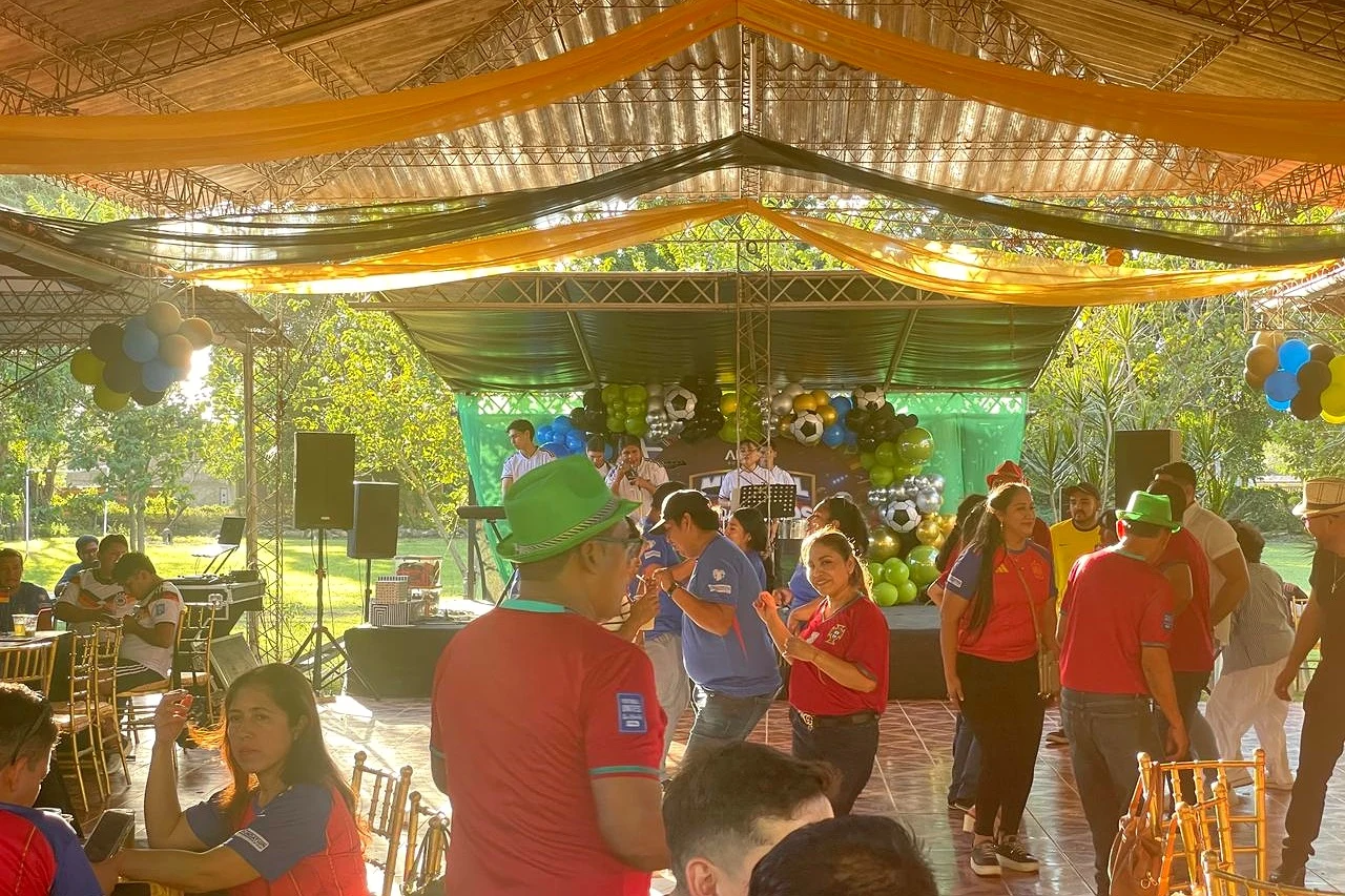 Vista interior del salón de Eventos Peniel
